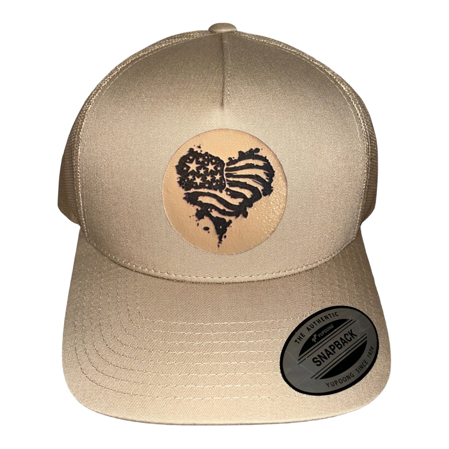 Heart Flag Trucker Hat