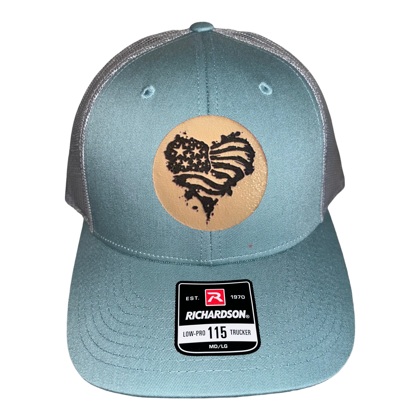 Heart Flag Trucker Hat