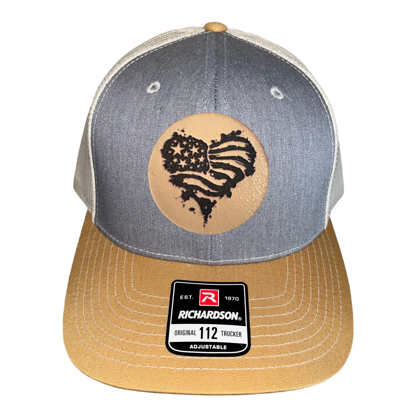 Heart Flag Trucker Hat