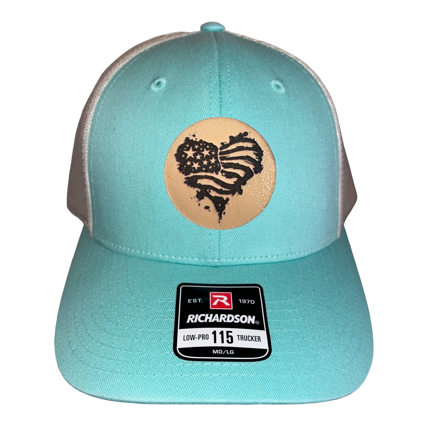 Heart Flag Trucker Hat