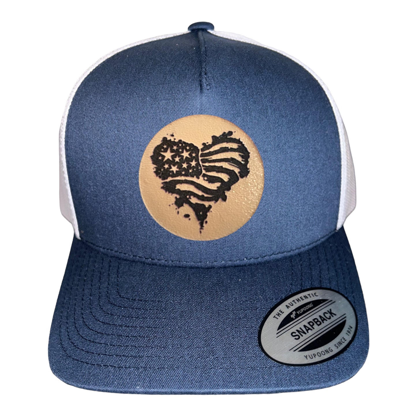 Heart Flag Trucker Hat