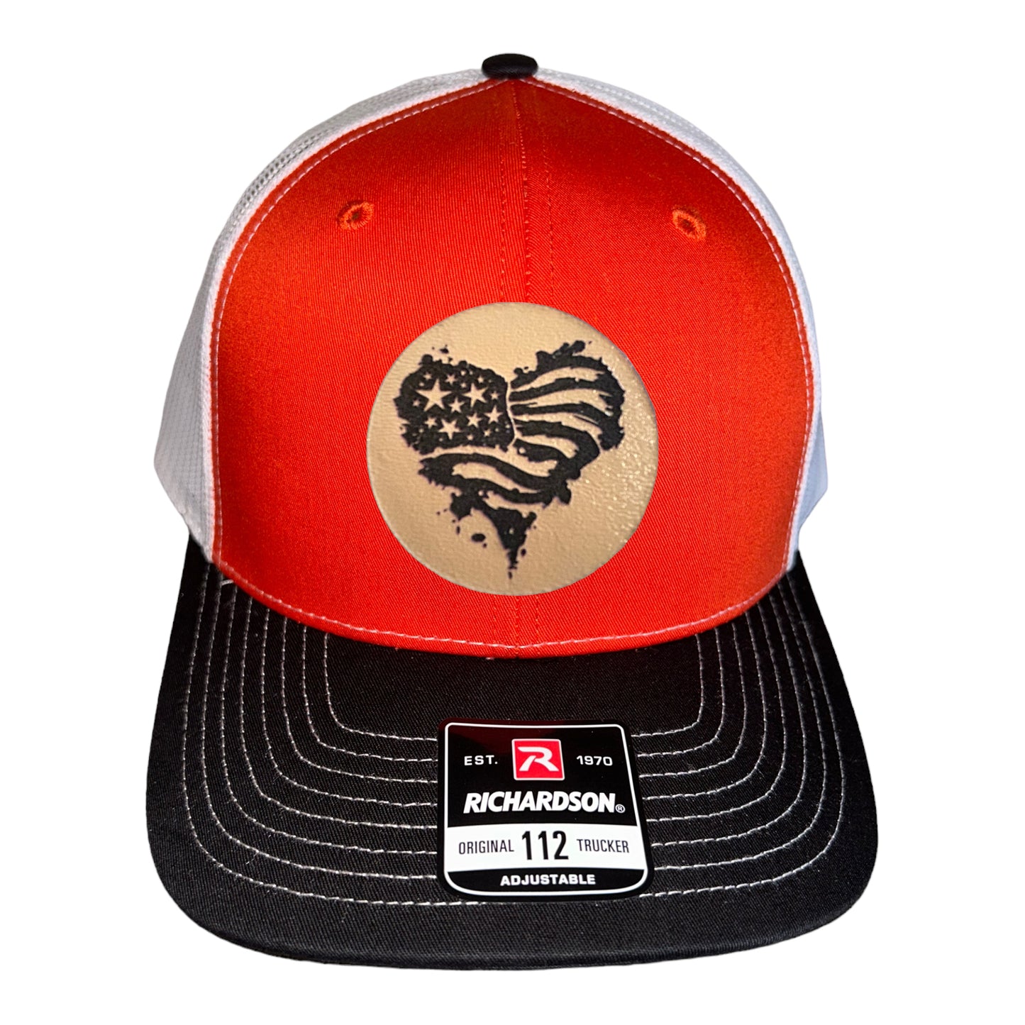 Heart Flag Trucker Hat