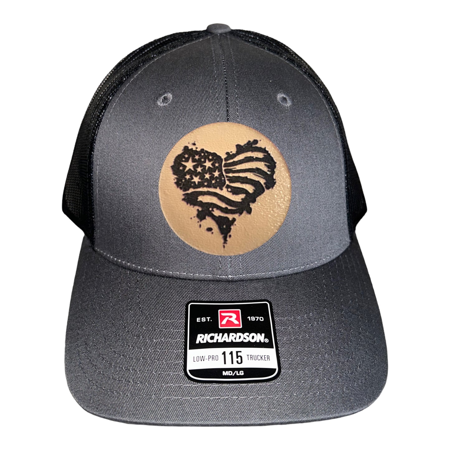 Heart Flag Trucker Hat