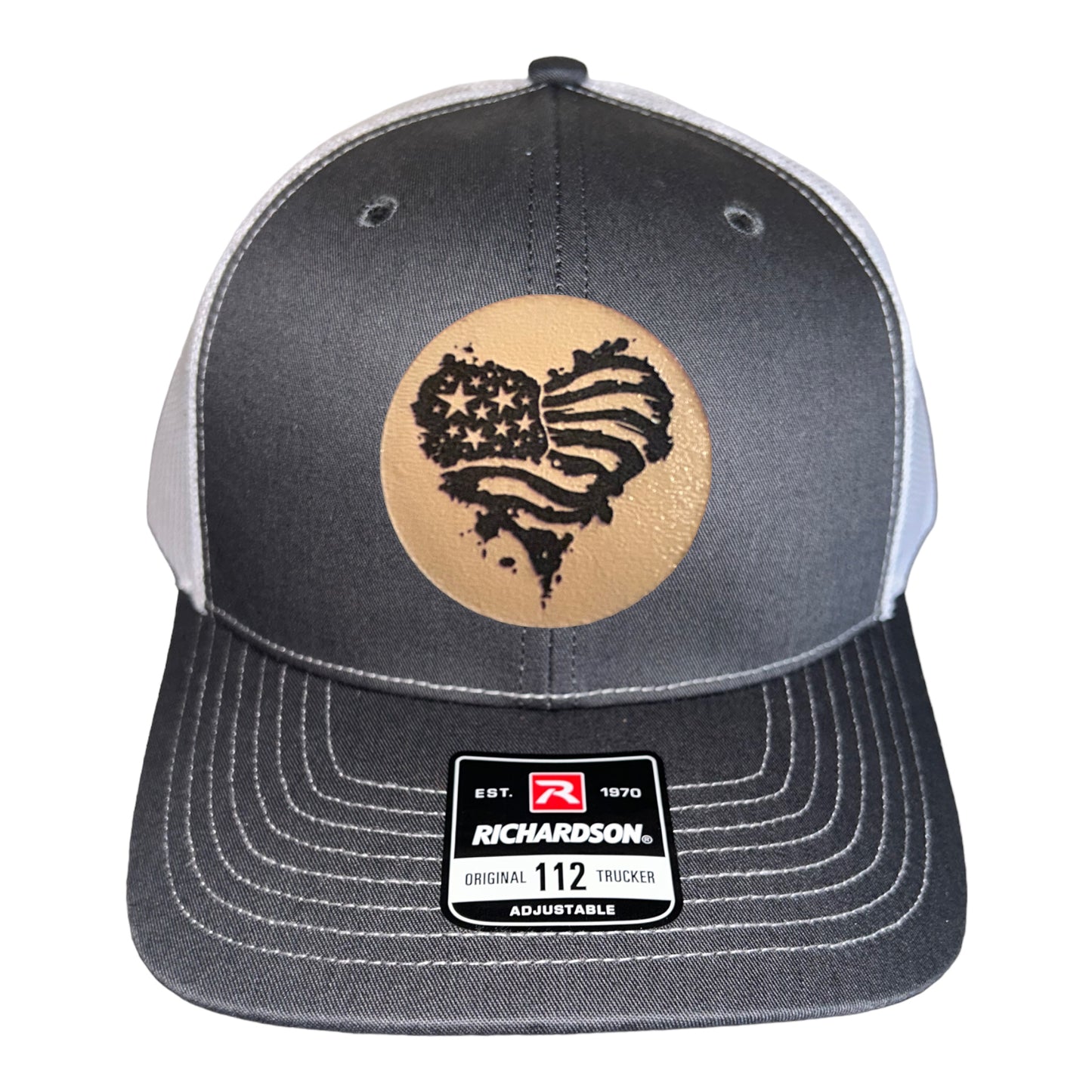 Heart Flag Trucker Hat