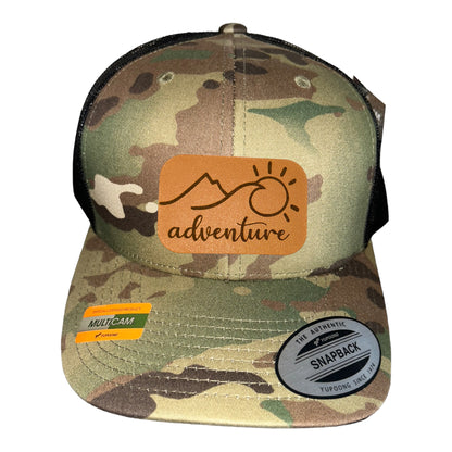 Adventure Sun & Mountain Trucker Hat