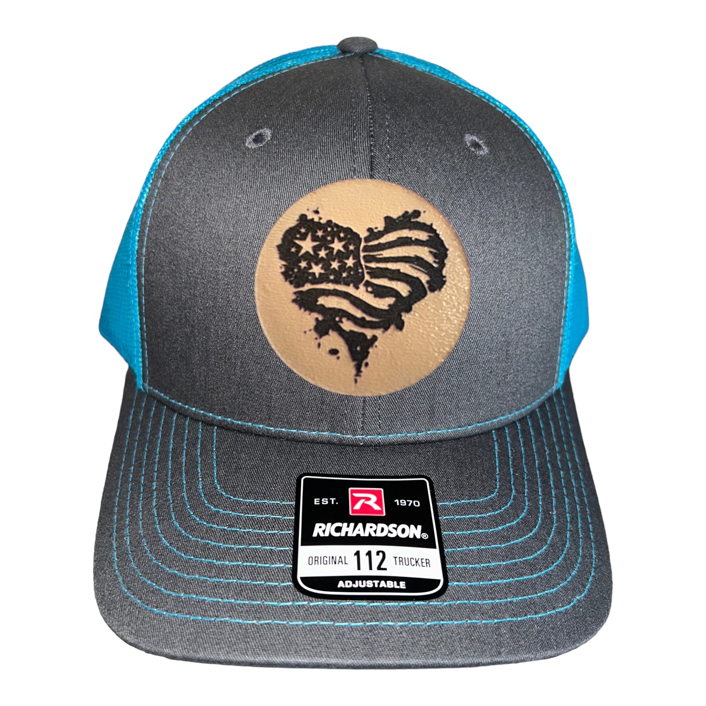 Heart Flag Trucker Hat