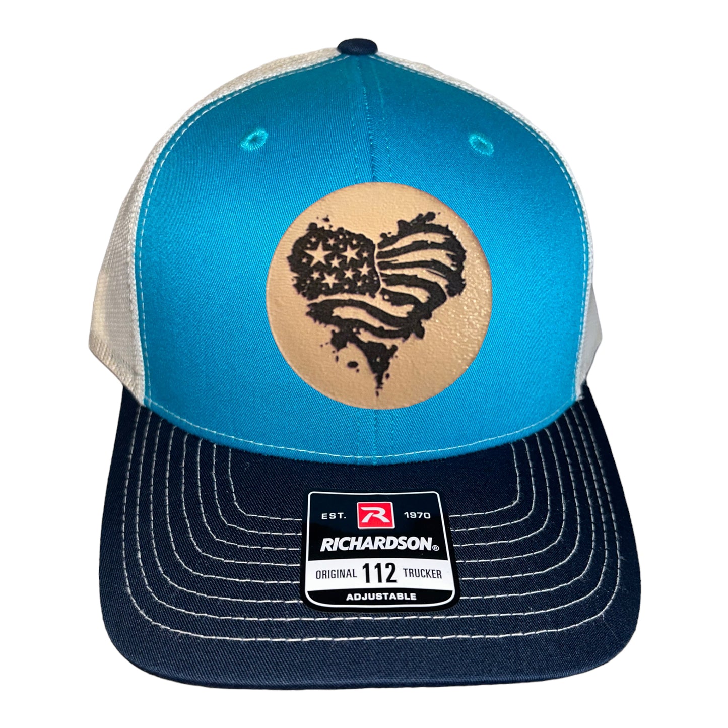 Heart Flag Trucker Hat