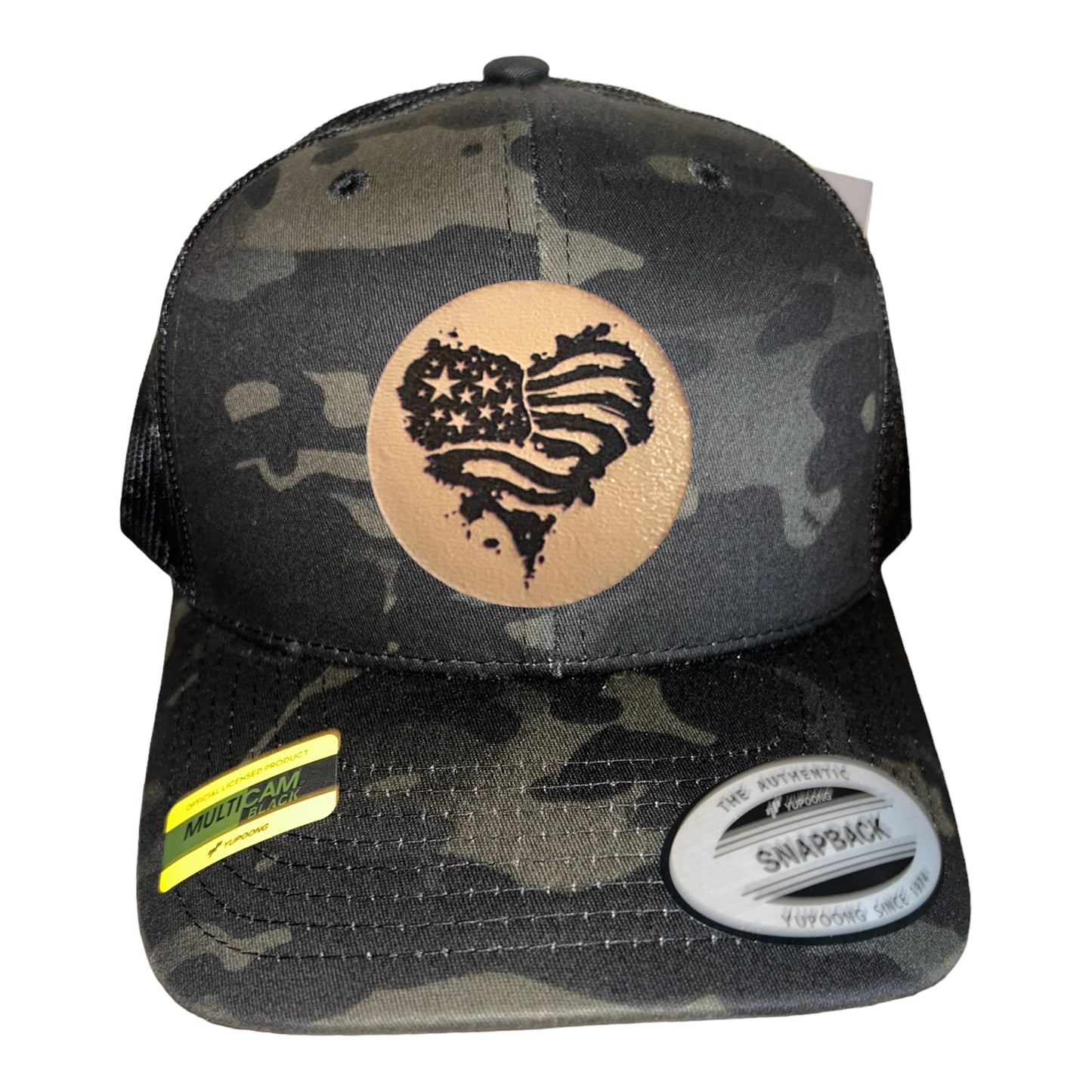 Heart Flag Trucker Hat