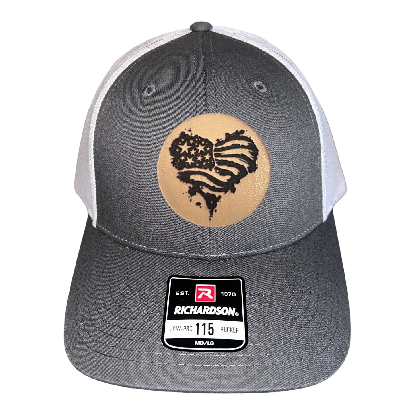 Heart Flag Trucker Hat