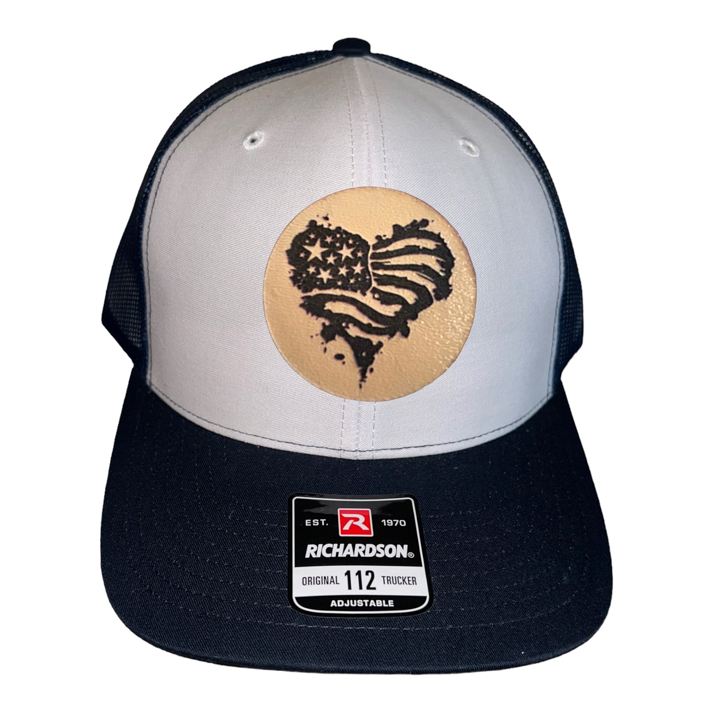 Heart Flag Trucker Hat