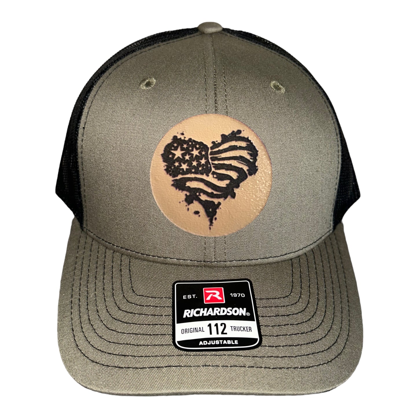 Heart Flag Trucker Hat