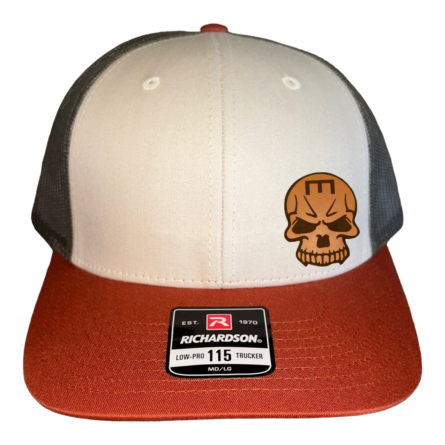 Engineer Skull Trucker Hat