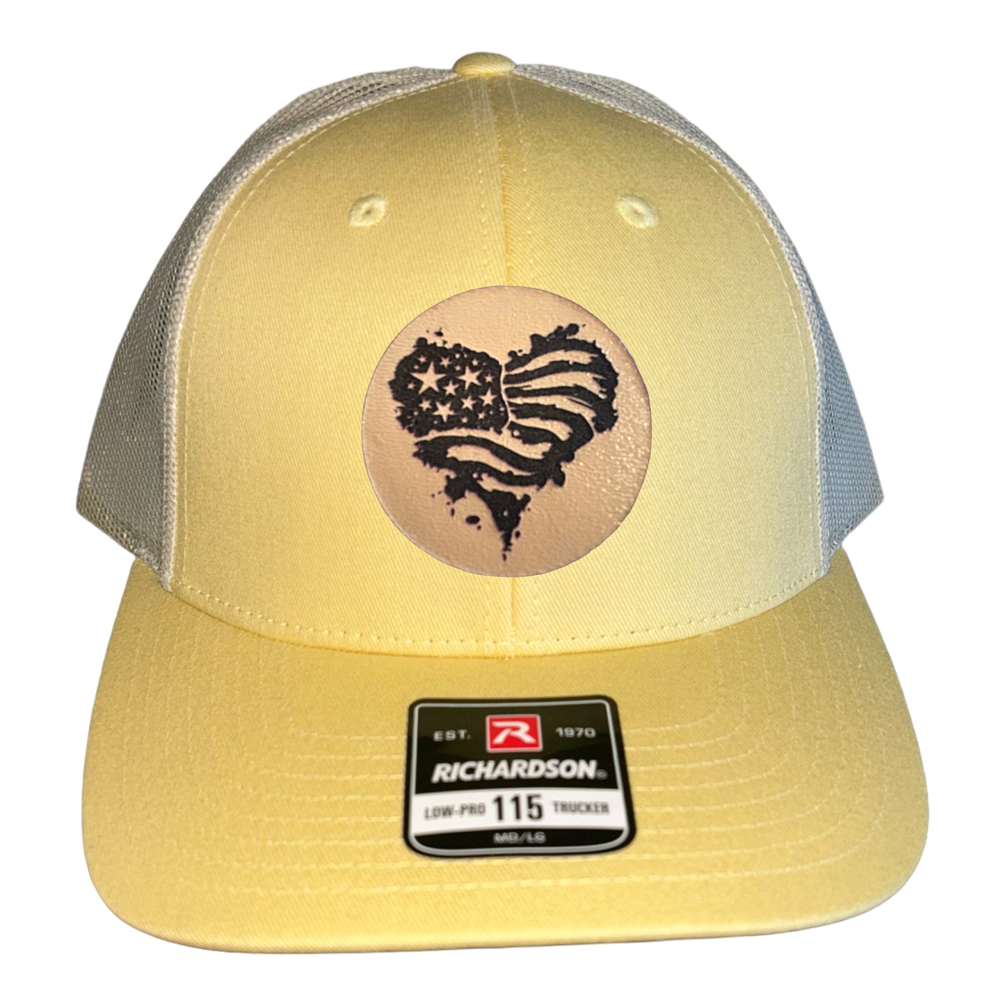 Heart Flag Trucker Hat