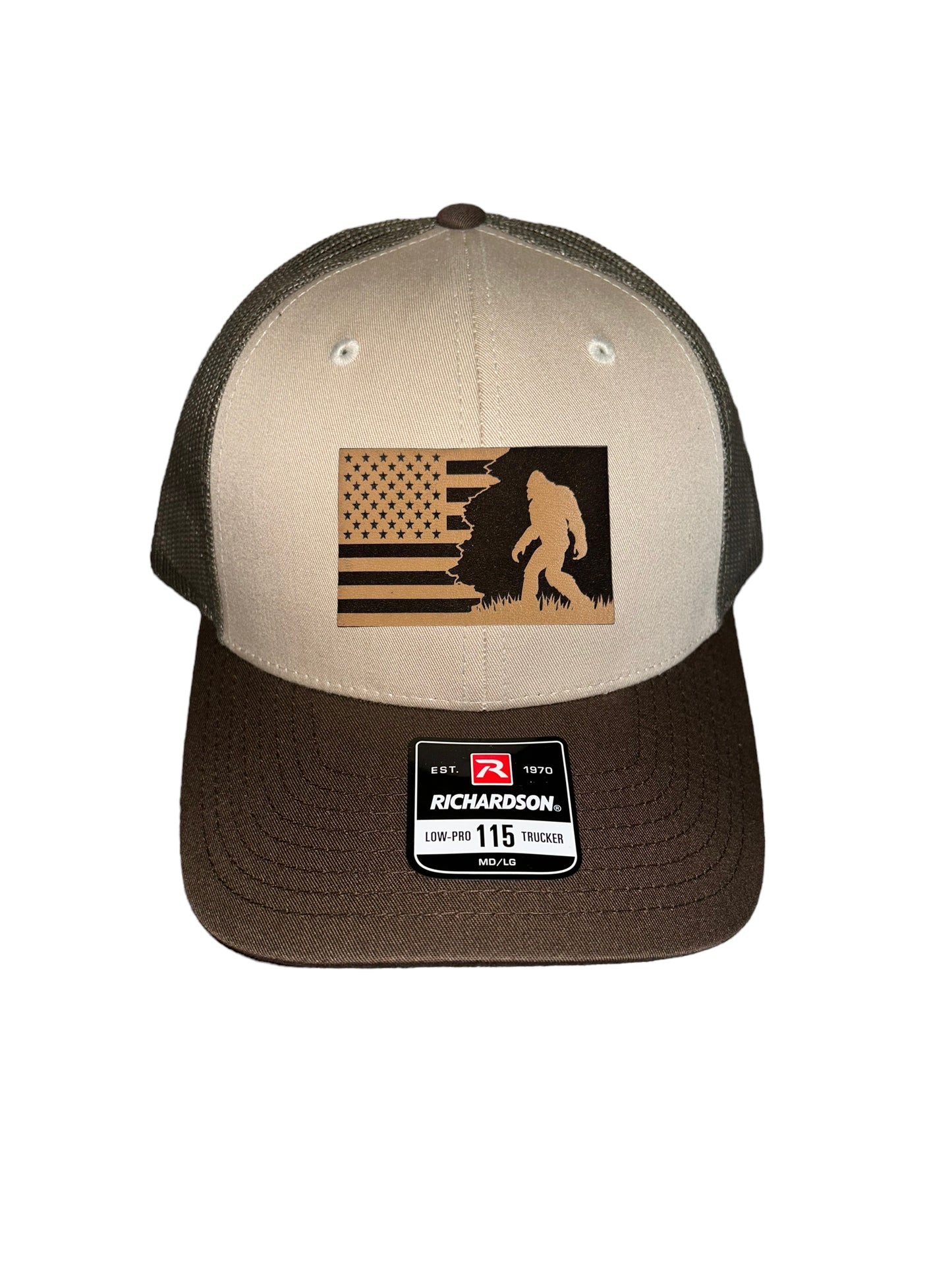 Patriotic Sasquatch Trucker Hat