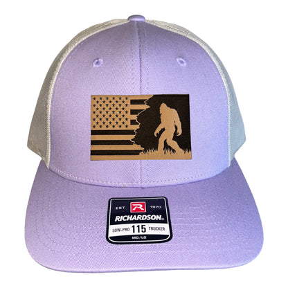 Patriotic Sasquatch Trucker Hat