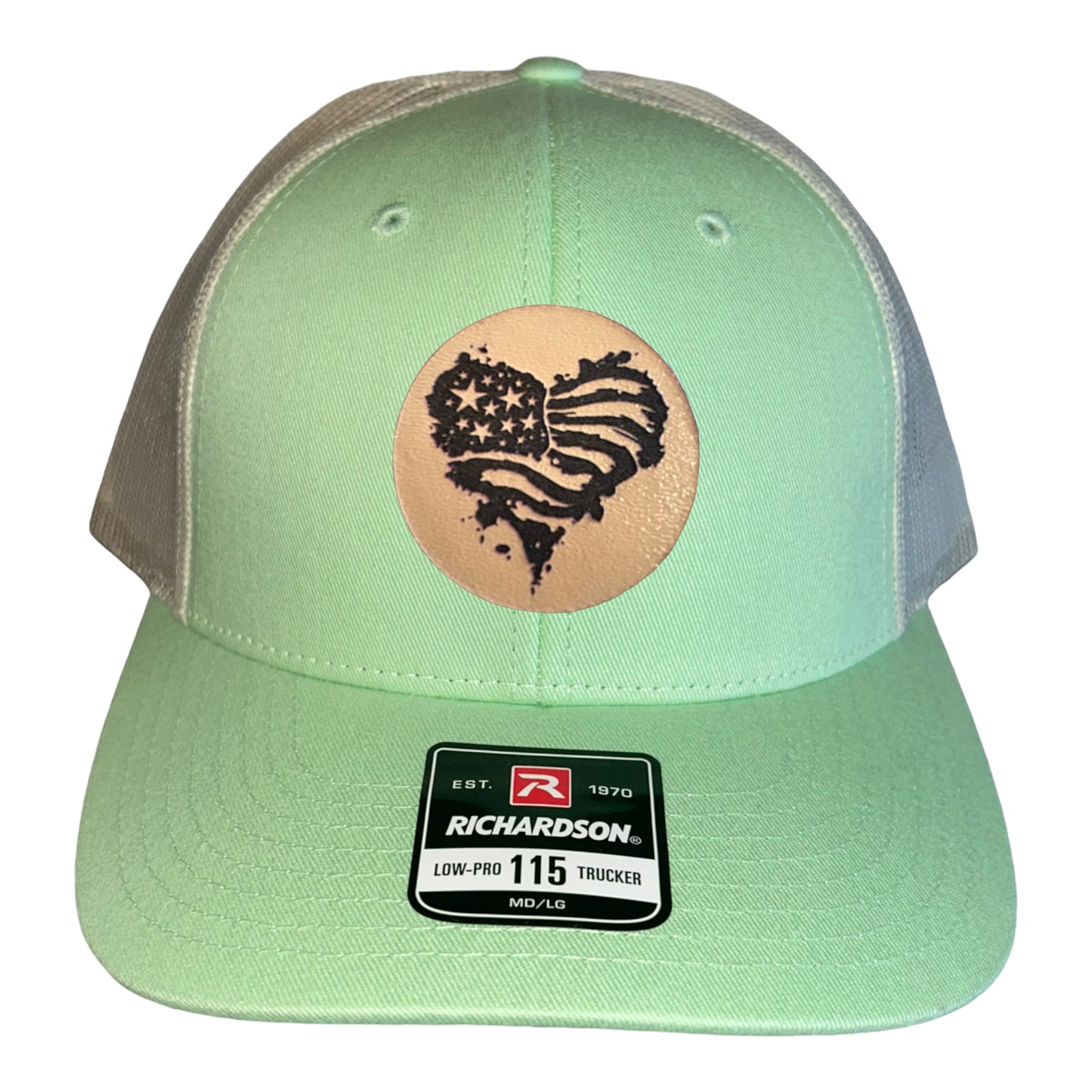 Heart Flag Trucker Hat