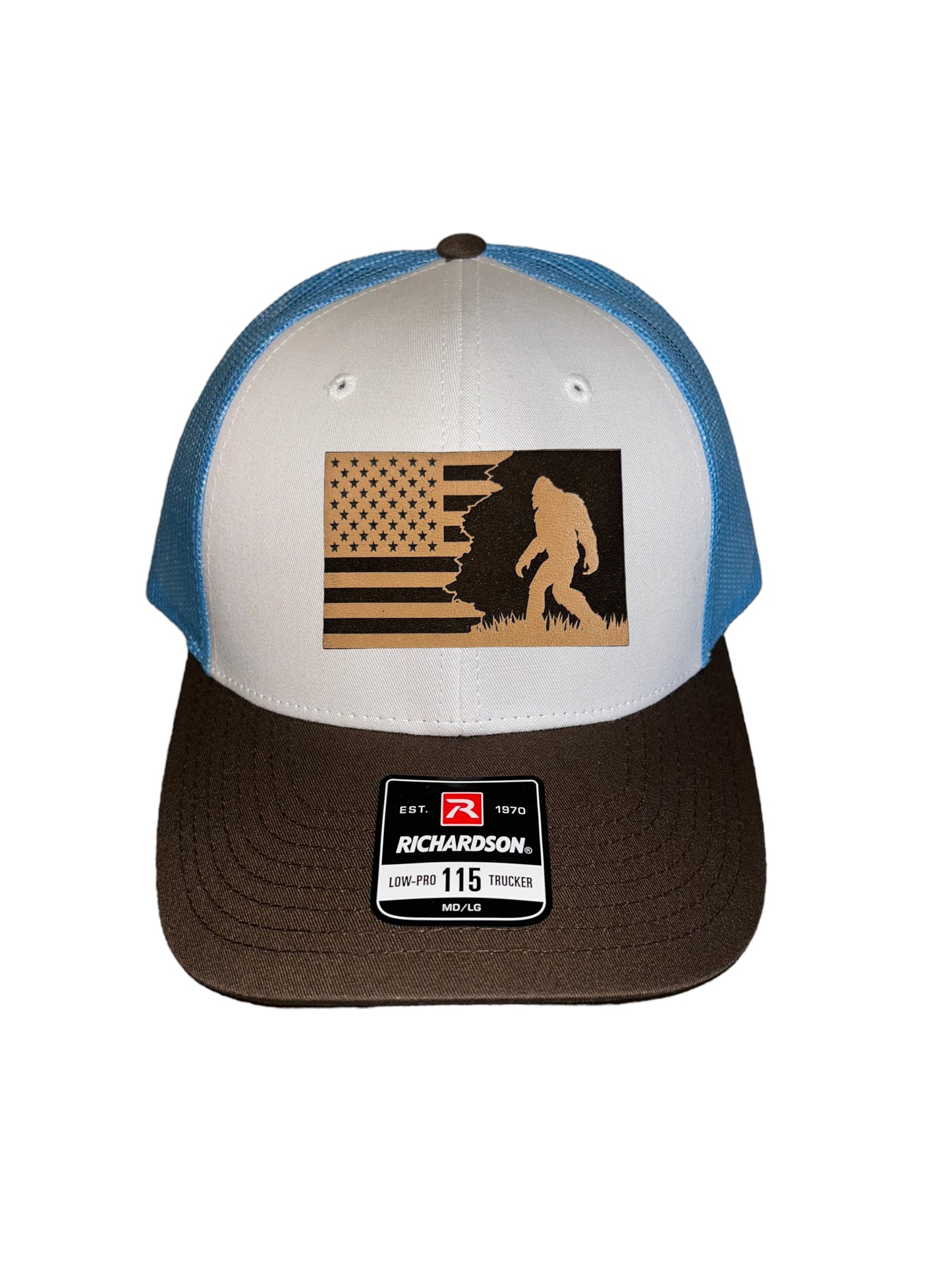 Patriotic Sasquatch Trucker Hat