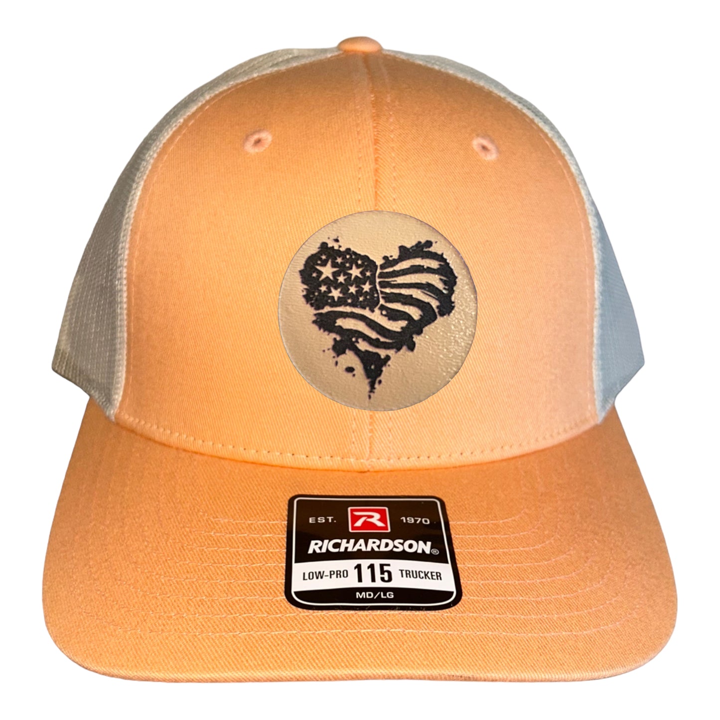 Heart Flag Trucker Hat