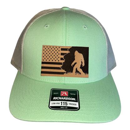 Patriotic Sasquatch Trucker Hat