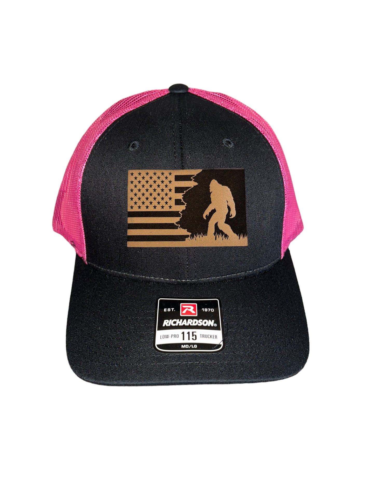 Patriotic Sasquatch Trucker Hat