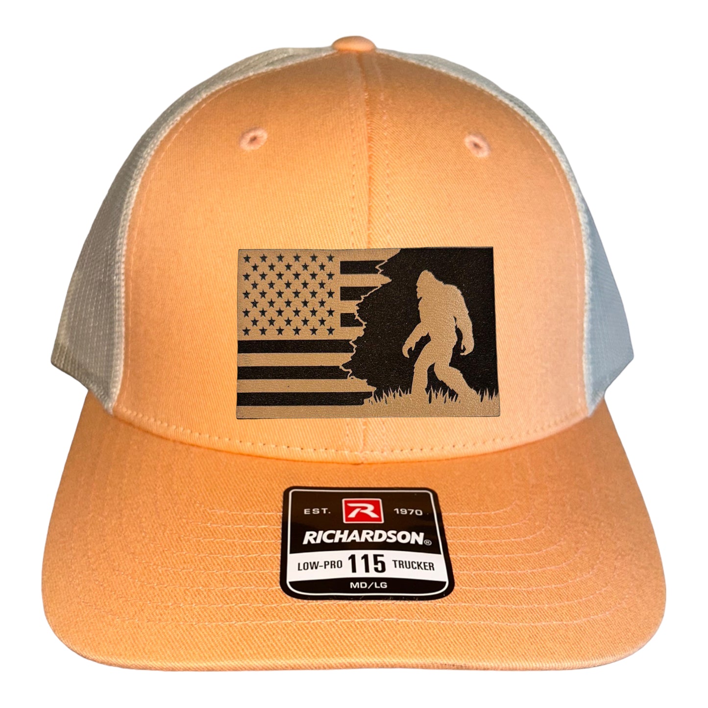 Patriotic Sasquatch Trucker Hat