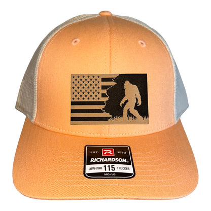 Patriotic Sasquatch Trucker Hat