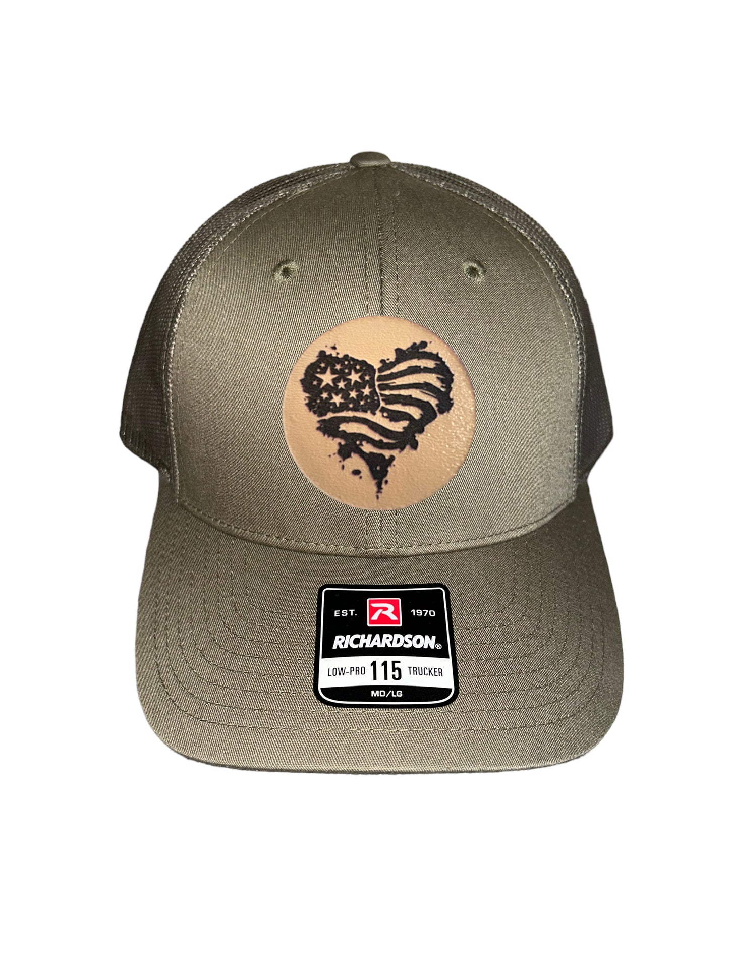 Heart Flag Trucker Hat