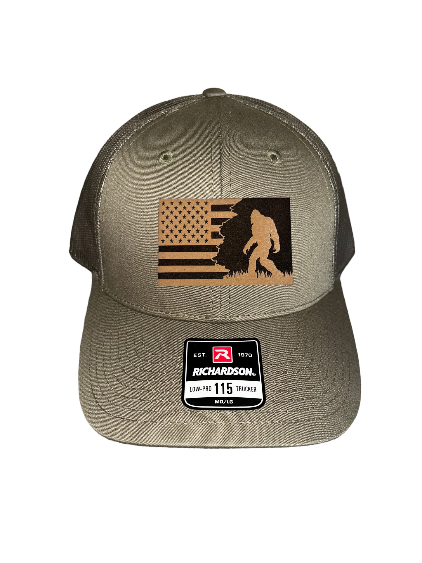 Patriotic Sasquatch Trucker Hat