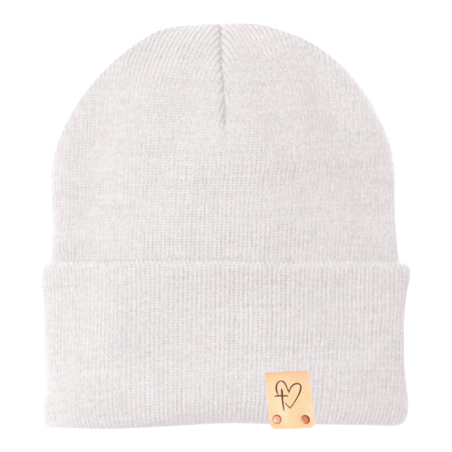 Biggie Heart Cross Beanie