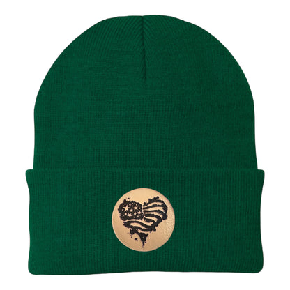 Heart Flag Beanie