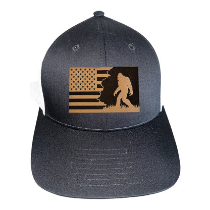 Patriotic Sasquatch Trucker Hat