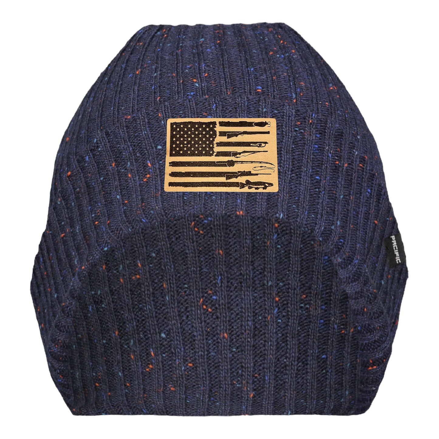 Fishing, Hunting, Flag Beanie