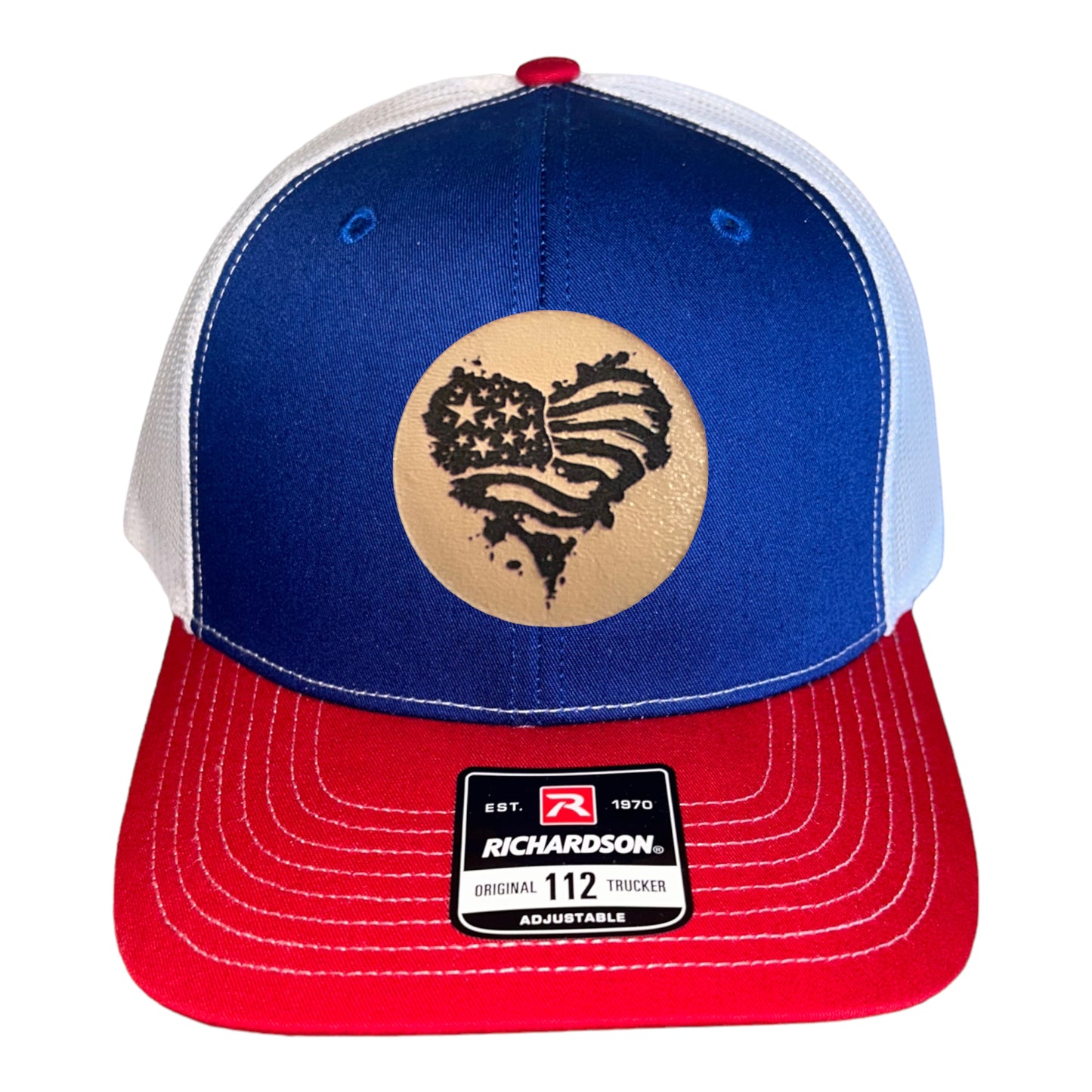 Heart Flag Trucker Hat