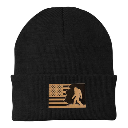 Patriotic Sasquatch Beanie