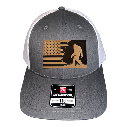 Patriotic Sasquatch Trucker Hat