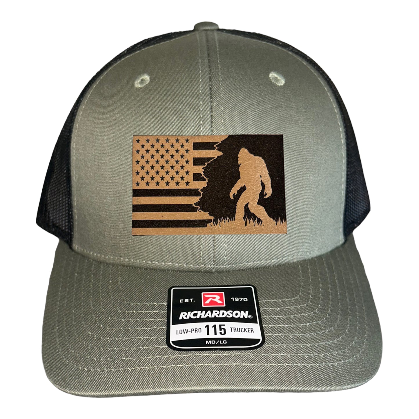 Patriotic Sasquatch Trucker Hat