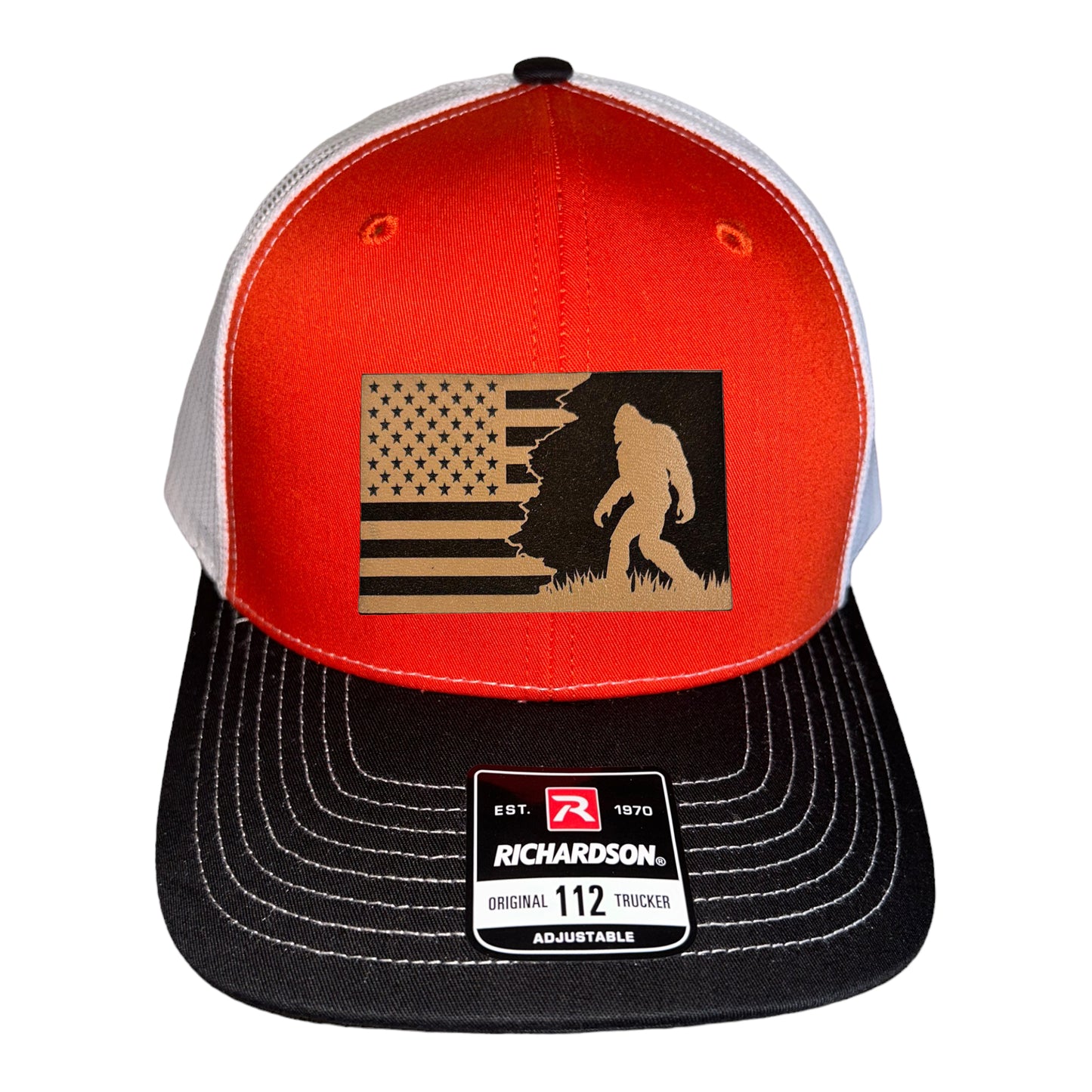 Patriotic Sasquatch Trucker Hat