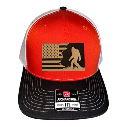 Patriotic Sasquatch Trucker Hat