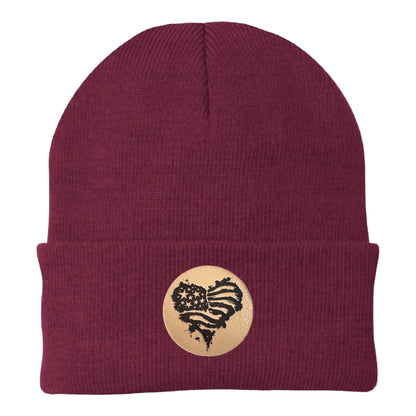 Heart Flag Beanie