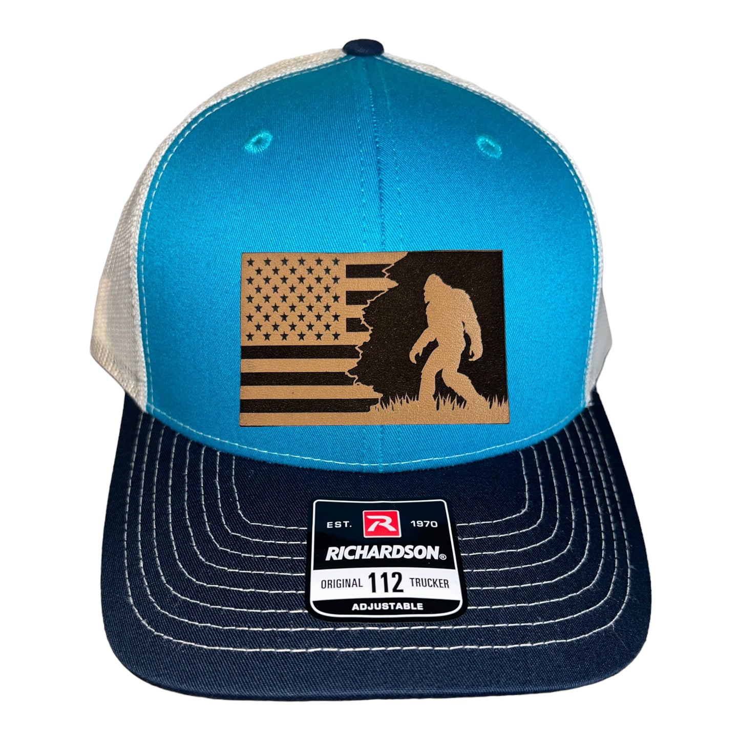 Patriotic Sasquatch Trucker Hat