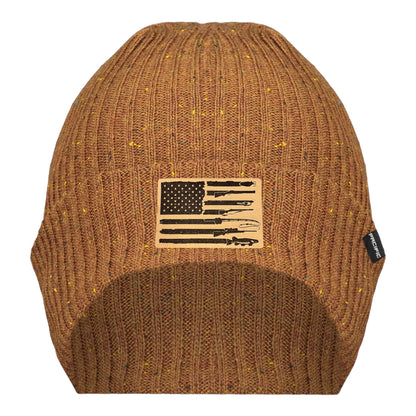 Fishing, Hunting, Flag Beanie