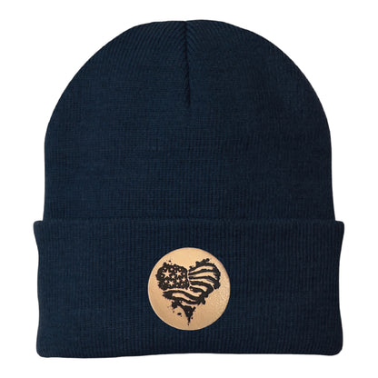 Heart Flag Beanie