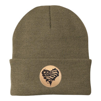 Heart Flag Beanie