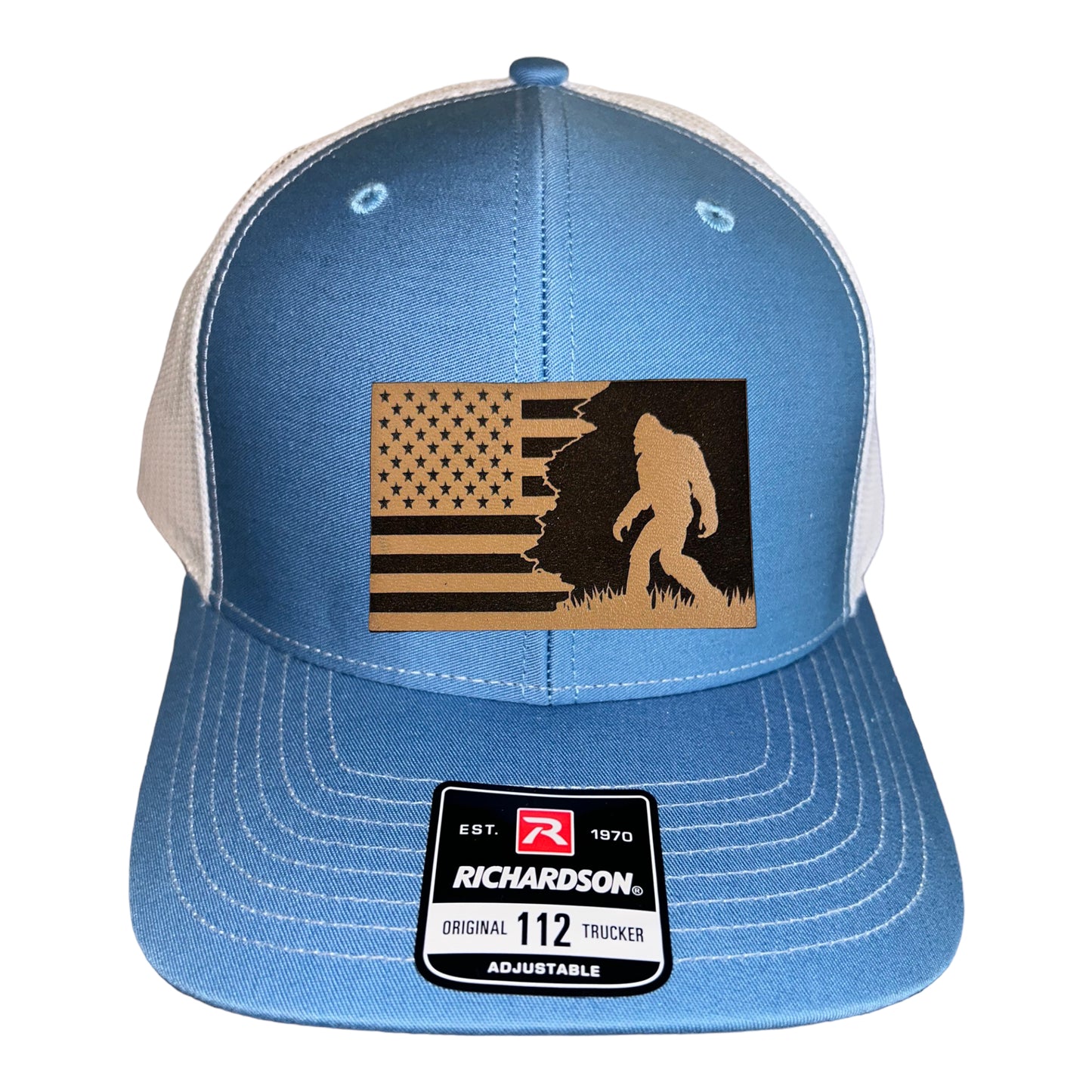 Patriotic Sasquatch Trucker Hat