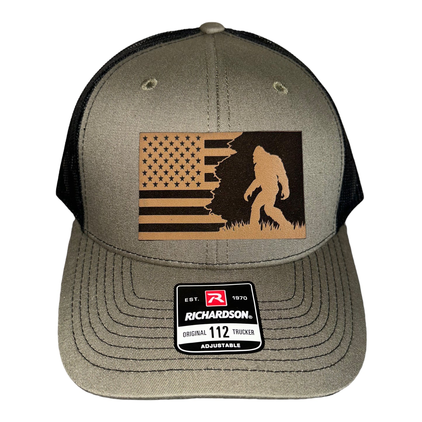 Patriotic Sasquatch Trucker Hat