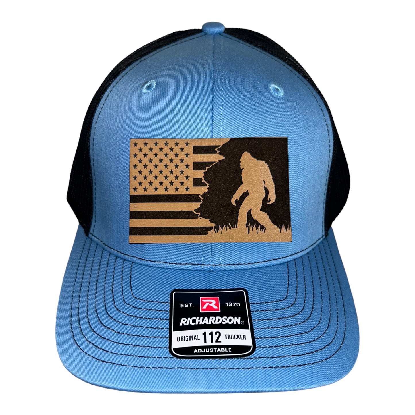 Patriotic Sasquatch Trucker Hat