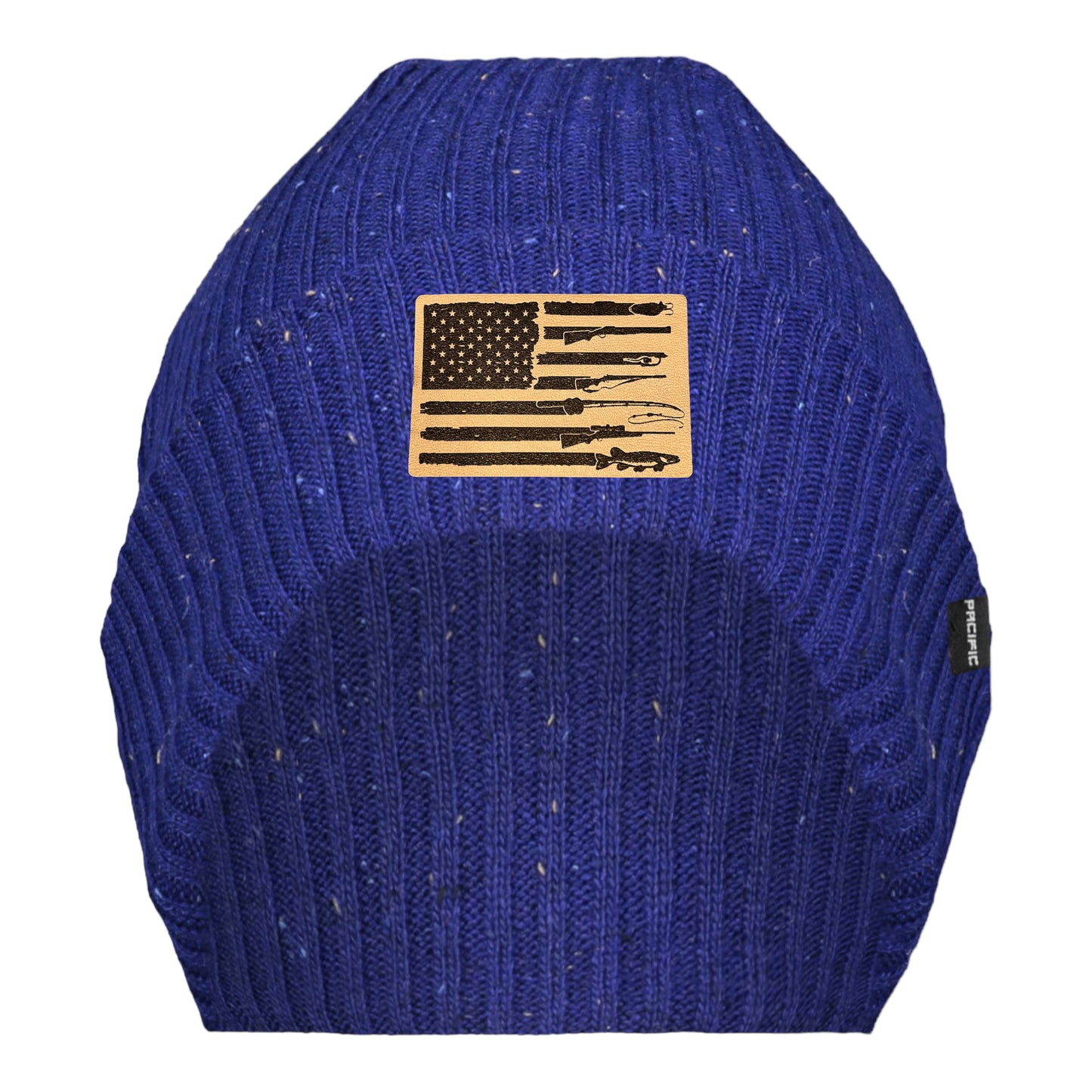 Fishing, Hunting, Flag Beanie