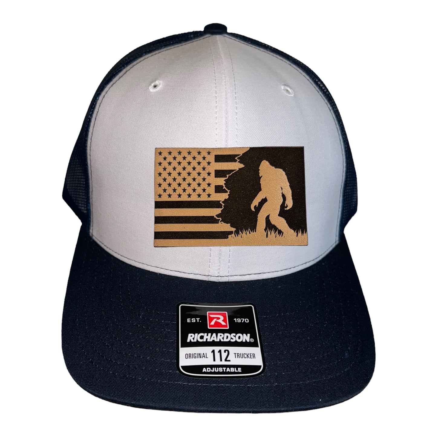 Patriotic Sasquatch Trucker Hat