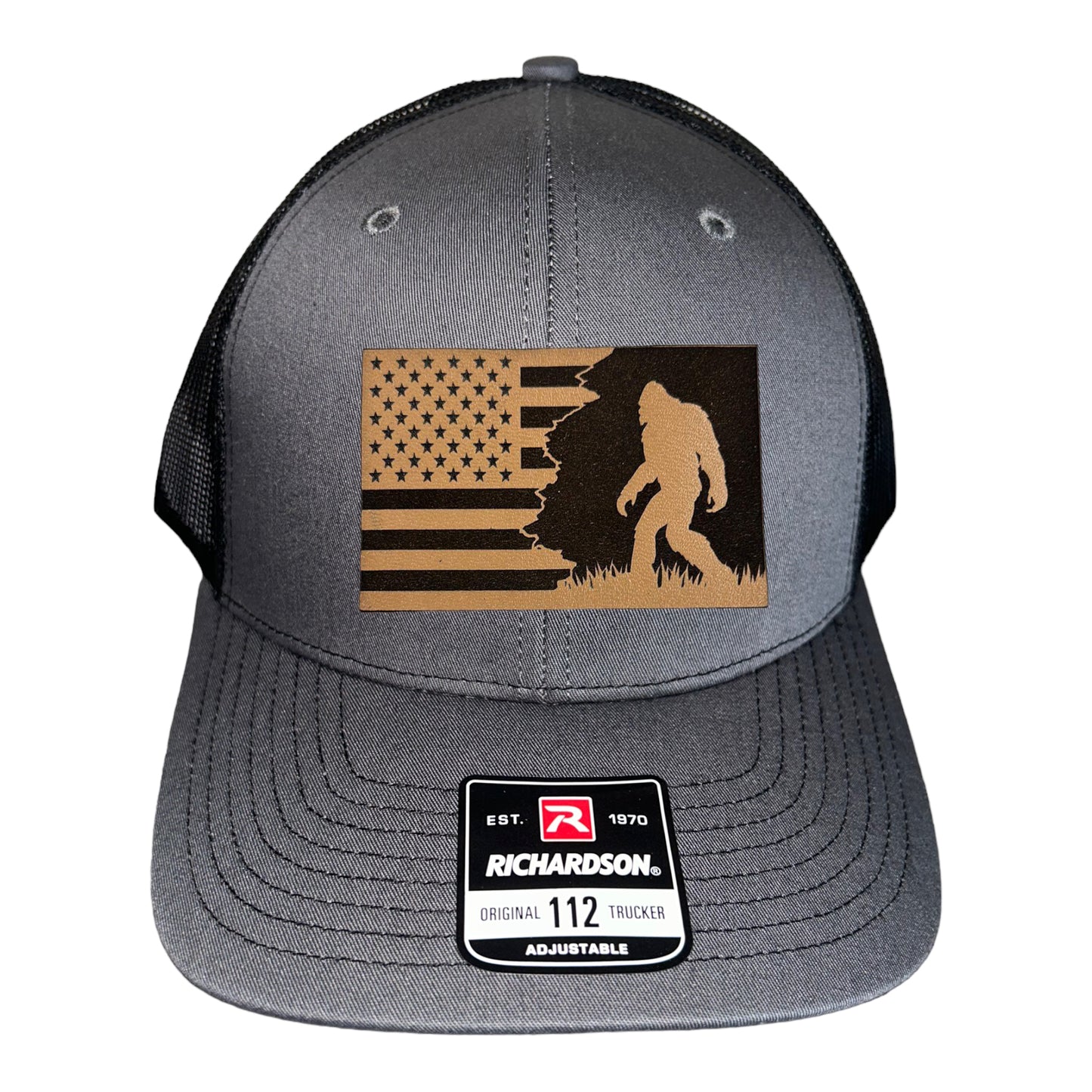 Patriotic Sasquatch Trucker Hat