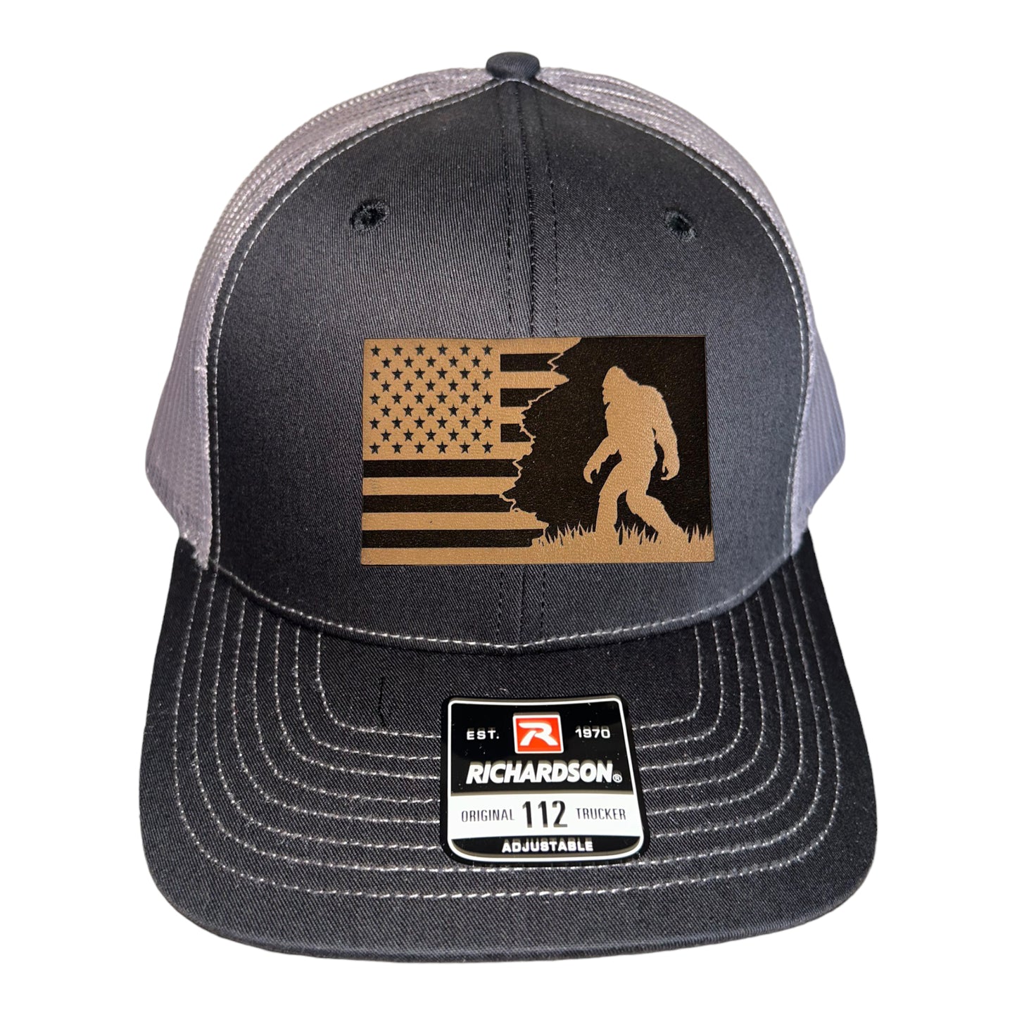 Patriotic Sasquatch Trucker Hat